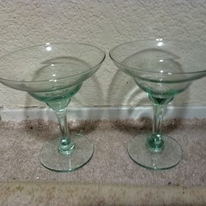 Vintage Margarita Glasses Set of 4
